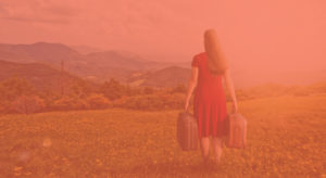 Hope filled luggage